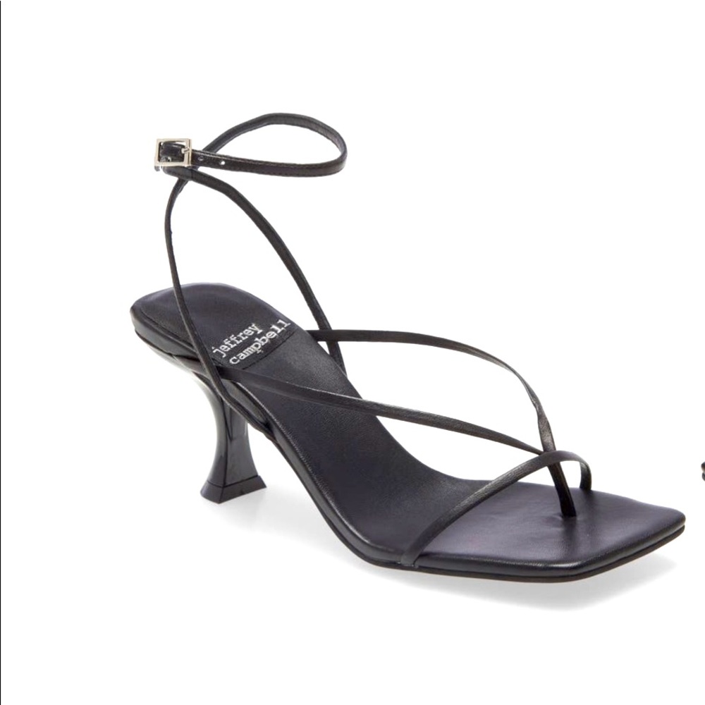 Jeffrey Campbell BLACK Fluxx sandal. Brand-new condition!